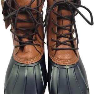 Weatherproof Vintage Adam 2 Duck Boots Mens 10m Tan Faux Leather